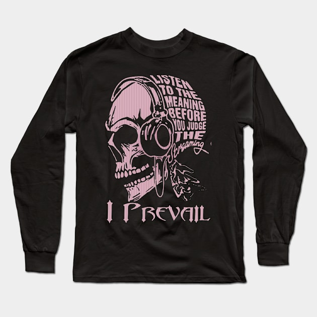 IP Skull Long Sleeve T-Shirt by StoneSoccer